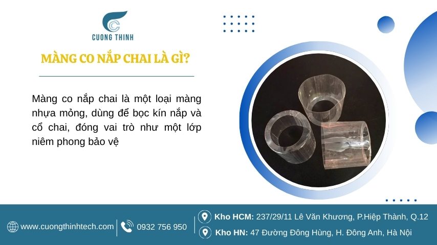 màng co nắp chai