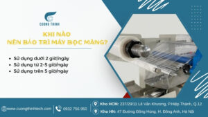 bảo trì máy bọc màng co