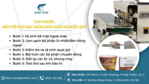 bảo trì máy bọc màng co