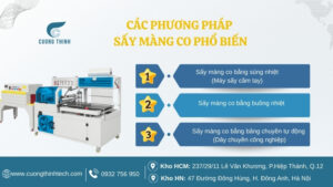 cách sấy màng co