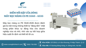 Máy bọc màng co PE 5540-4535