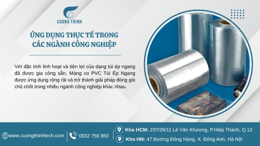 Màng co PVC túi ép ngang