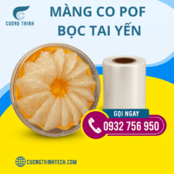 màng co pof bọc tai yến