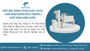 Máy bọc màng co PE 5540-4535