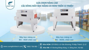 Máy bọc màng co mini giá dưới 10 triệu