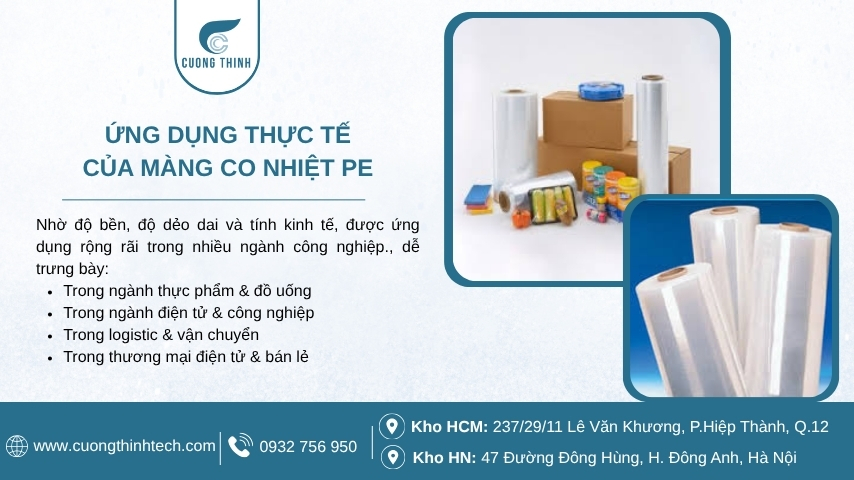 Màng co nhiệt PE
