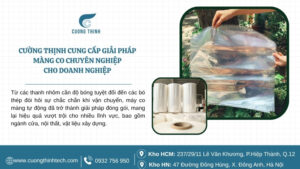 Cường Thịnh cung cấp bọc màng co phụ kiện điện thoại