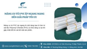 Màng co túi PVC ép ngang