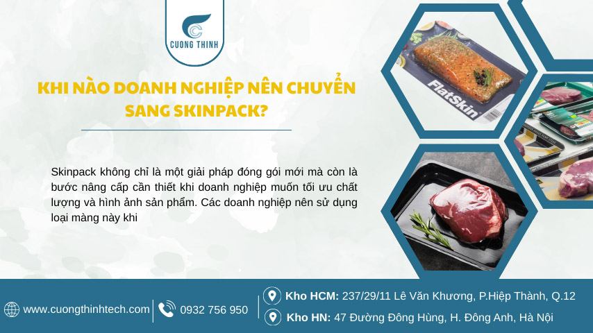 Màng Skinpack - Skinpack không chỉ là một giải pháp đóng gói mới mà còn là bước nâng cấp cần thiết khi doanh nghiệp muốn tối ưu chất lượng và hình ảnh sản phẩm.