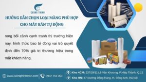 Tìm hiểu máy co màng bán tự động: Giải pháp đóng gói hiệu quả, tiết kiệm cho doanh nghiệp hiện đại