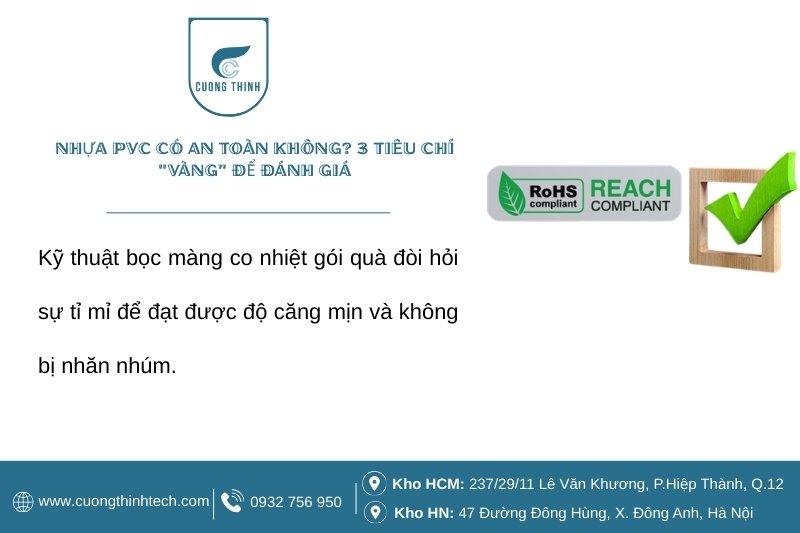 Nhựa PVC có an toàn không - Nhựa PVC có an toàn không 3 tiêu chí vàng để đánh giá