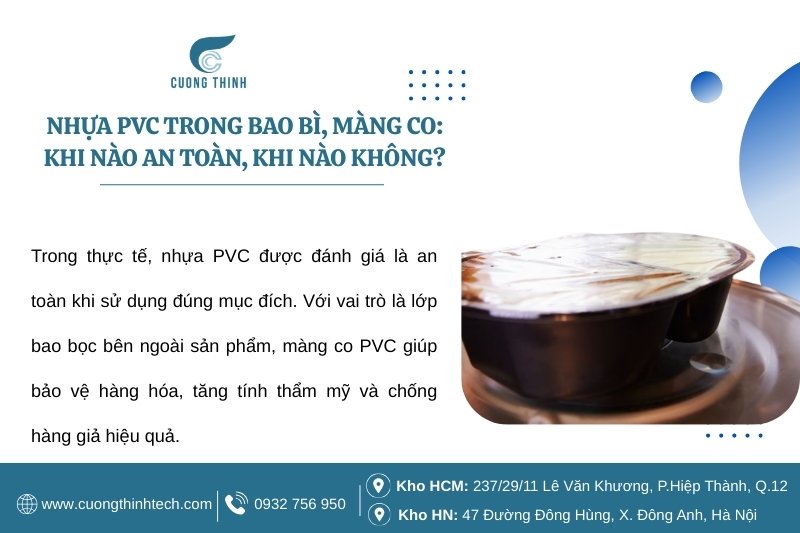 Nhựa PVC có an toàn không - Dùng màng co PVC ở lò vi sóng rất dễ bị phân hủy