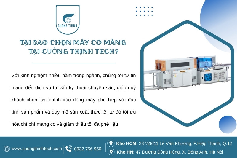 Máy Co Màng Bọc Hộp Nến Sáp Thơm - Cường Thịnh Tech - Giải pháp máy co màng tối ưu, vận hành bền vững, an tâm dài lâu.