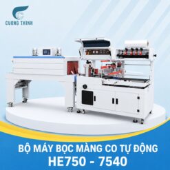 Bộ máy bọc màng co tự động HE750 - 7540