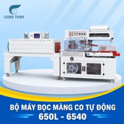 Bộ máy bọc màng co tự động 650L - 6540