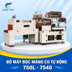 Bộ máy bọc màng co tự động 750L - 7540