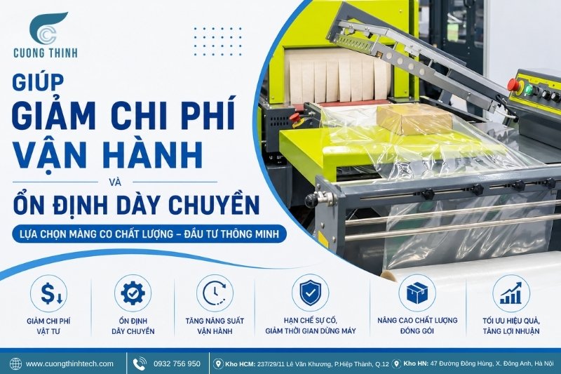 Giúp giảm chi phí vận hành và ổn định dây chuyền