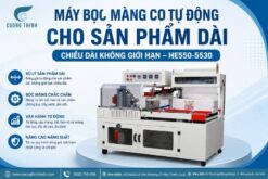 Máy Bọc Màng Co Tự Động Cho Sản Phẩm Dài, Chiều Dài Không Giới Hạn HE550-5530