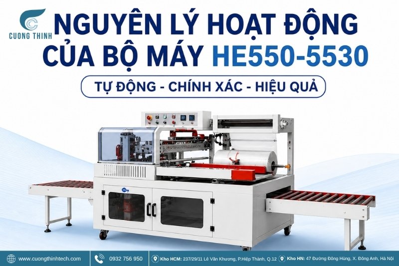 Nguyên lý hoạt động của bộ máy HE550-5530