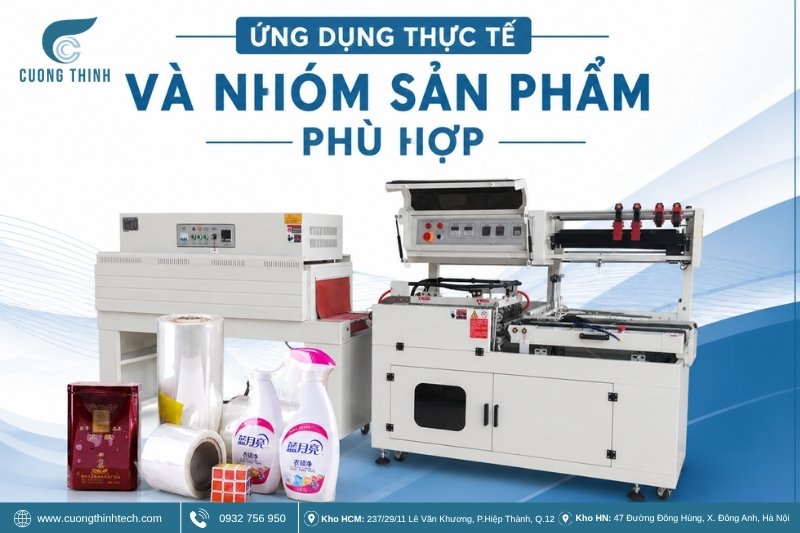 Ứng dụng thực tế và nhóm sản phẩm phù hợp