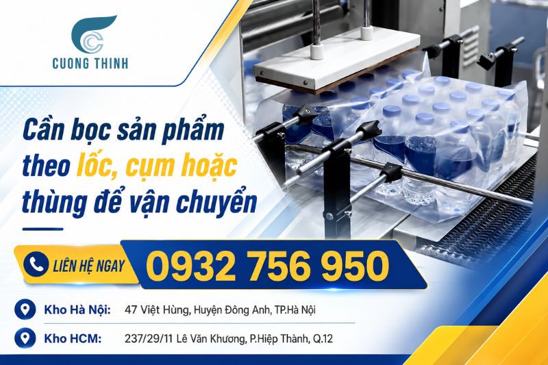 dây chuyền bọc màng co