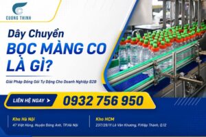 dây chuyền bọc màng co