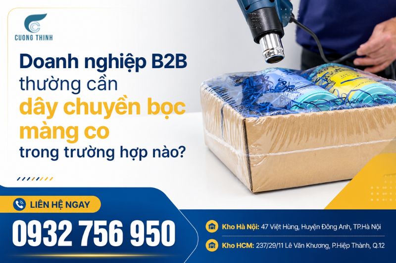 dây chuyền bọc màng co