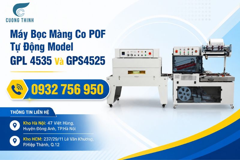 Máy co màng tự động