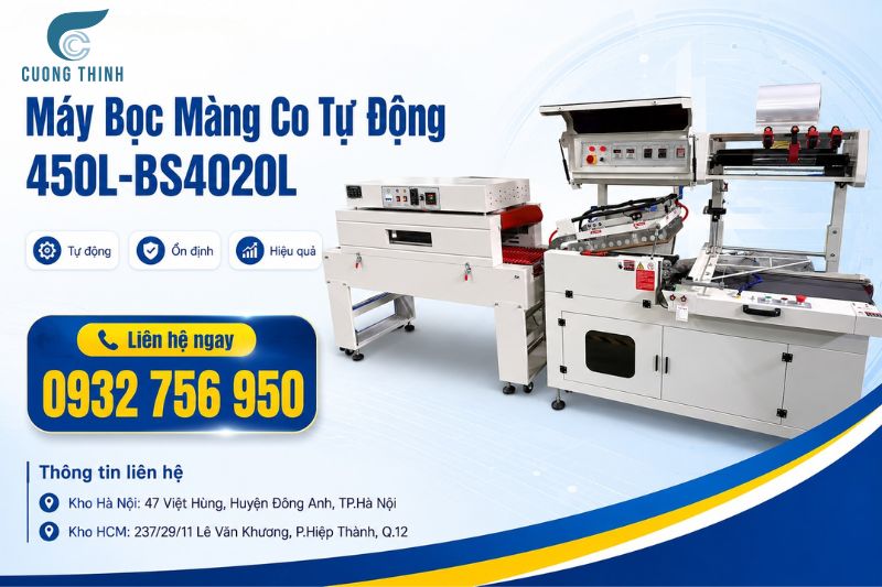 Máy co màng tự động
