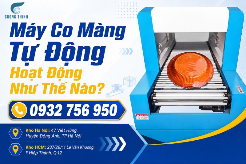 Máy co màng tự động