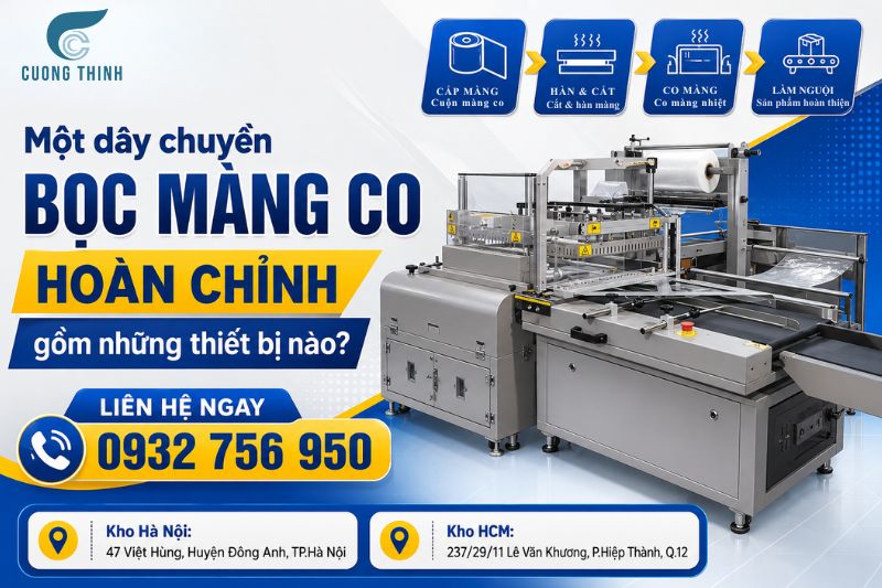 dây chuyền bọc màng co