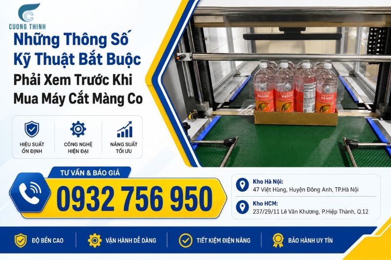 Máy cắt màng co