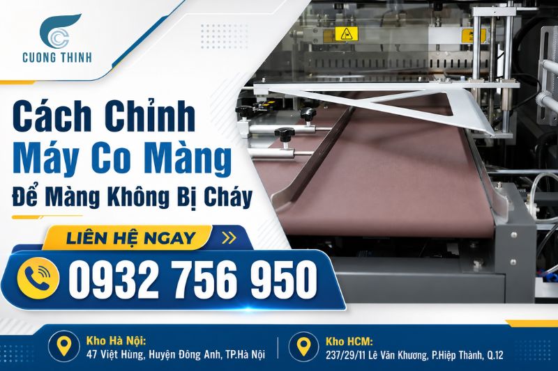 màng co bị cháy