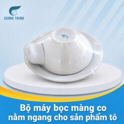 Bộ Máy Bọc Màng Co Nằm Ngang Cho Sản Phẩm Tô