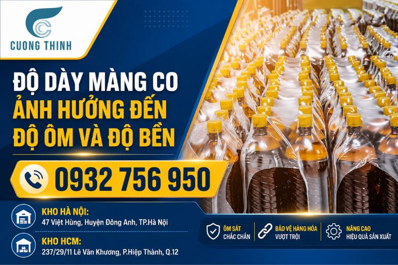 Các yếu tố ảnh hưởng đến chất lượng co màng