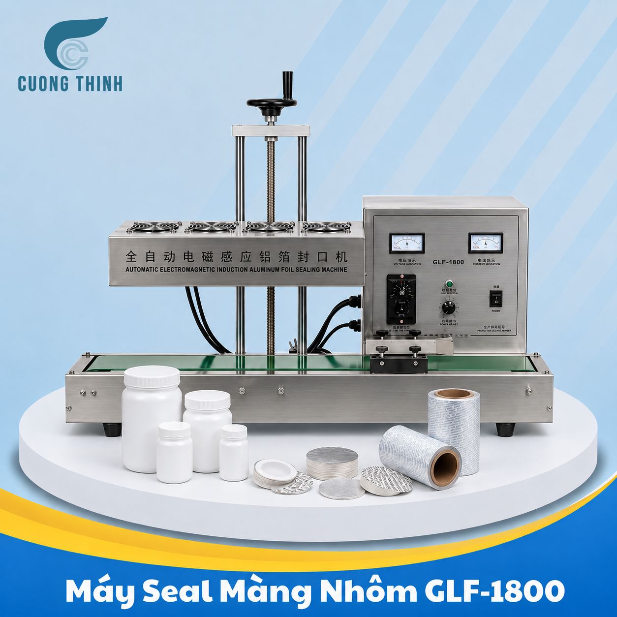 Máy Seal Màng Nhôm GLF-1800