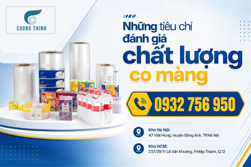 Các yếu tố ảnh hưởng đến chất lượng co màng