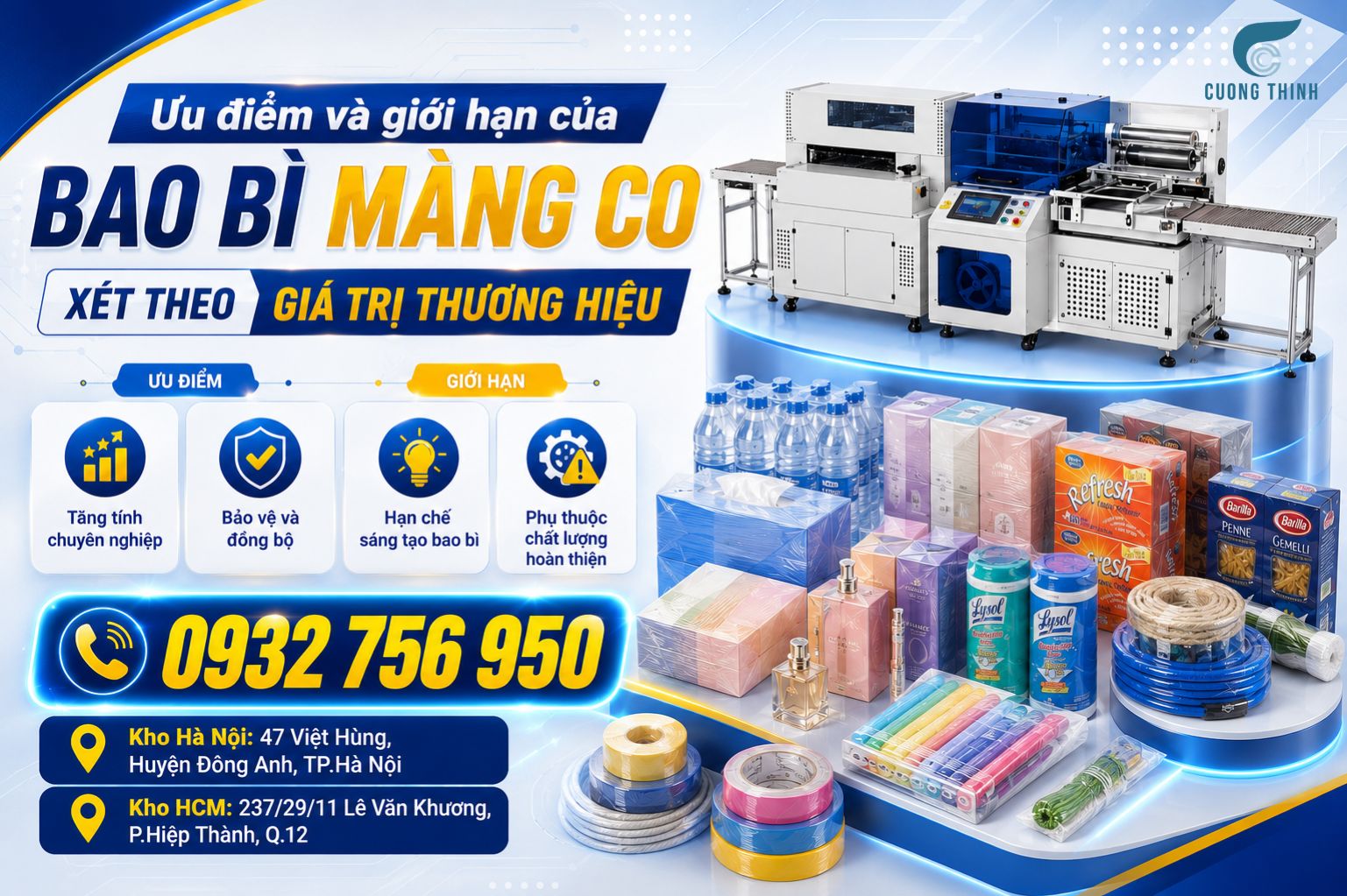 Khi nào doanh nghiệp nên đầu tư nâng cấp bao bì màng co?