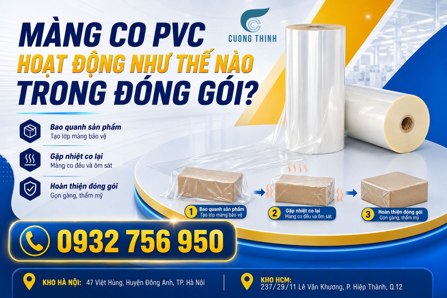 màng co pvc là gì