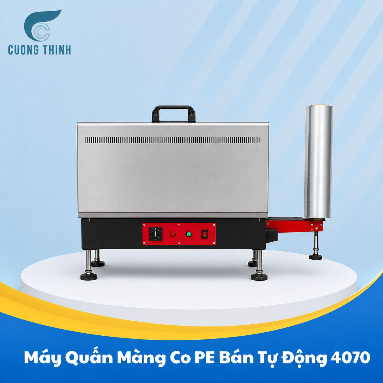 Máy Quấn Màng PE Bán Tự Động 4070