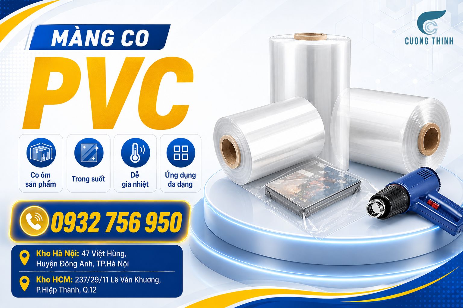 màng co pvc là gì