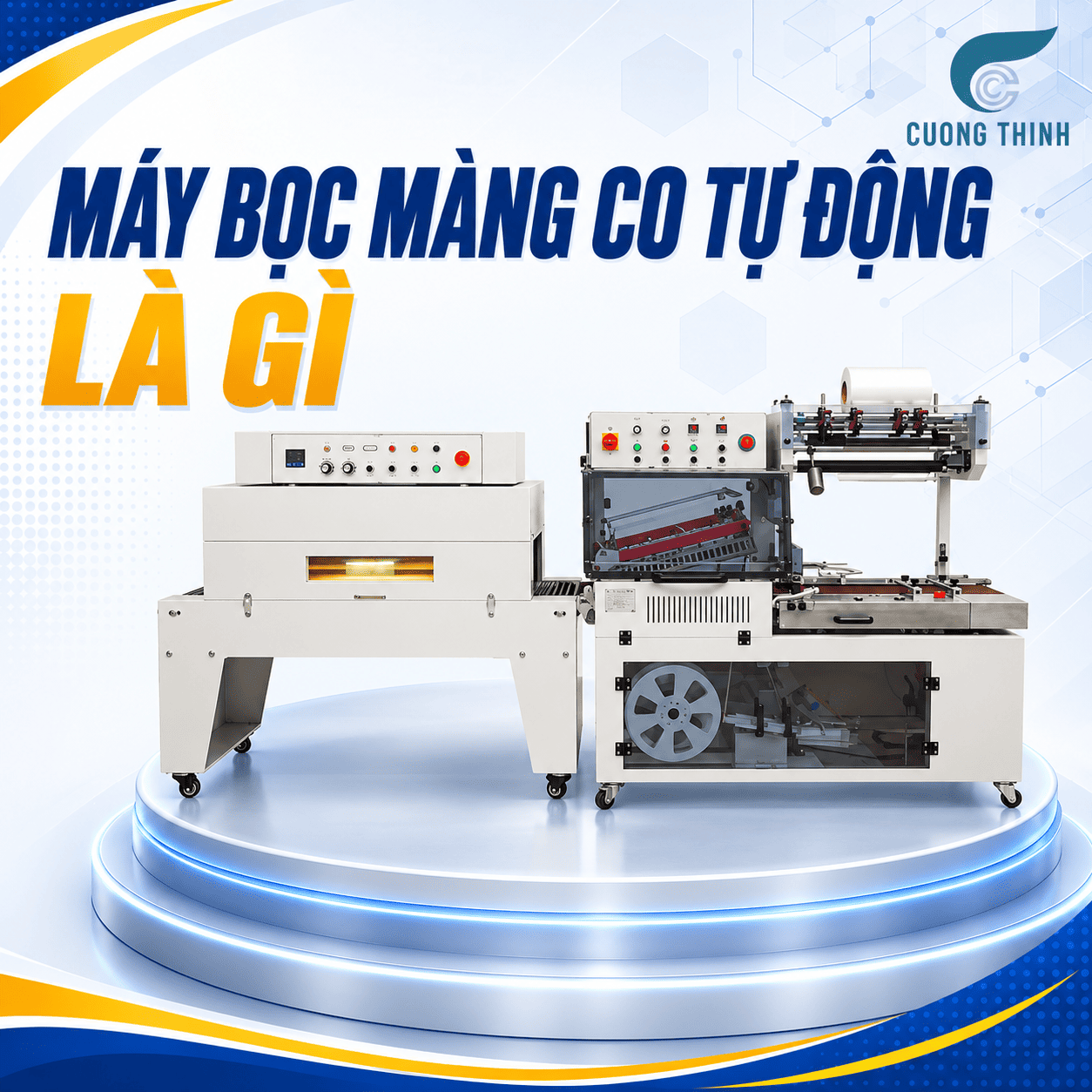 máy bọc màng co tự động