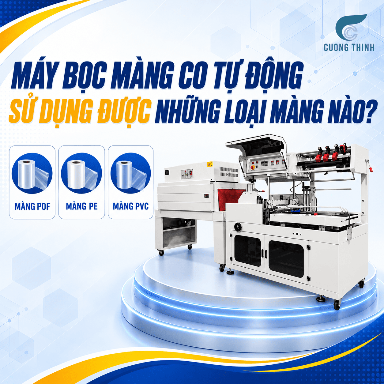máy bọc màng co tự động