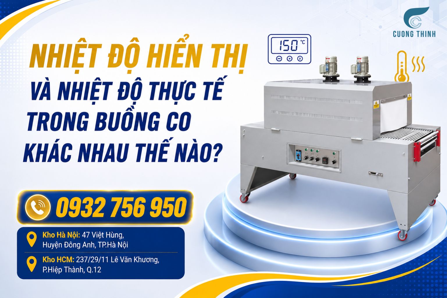 Cách kiểm chứng nhiệt độ thực tế trong buồng co