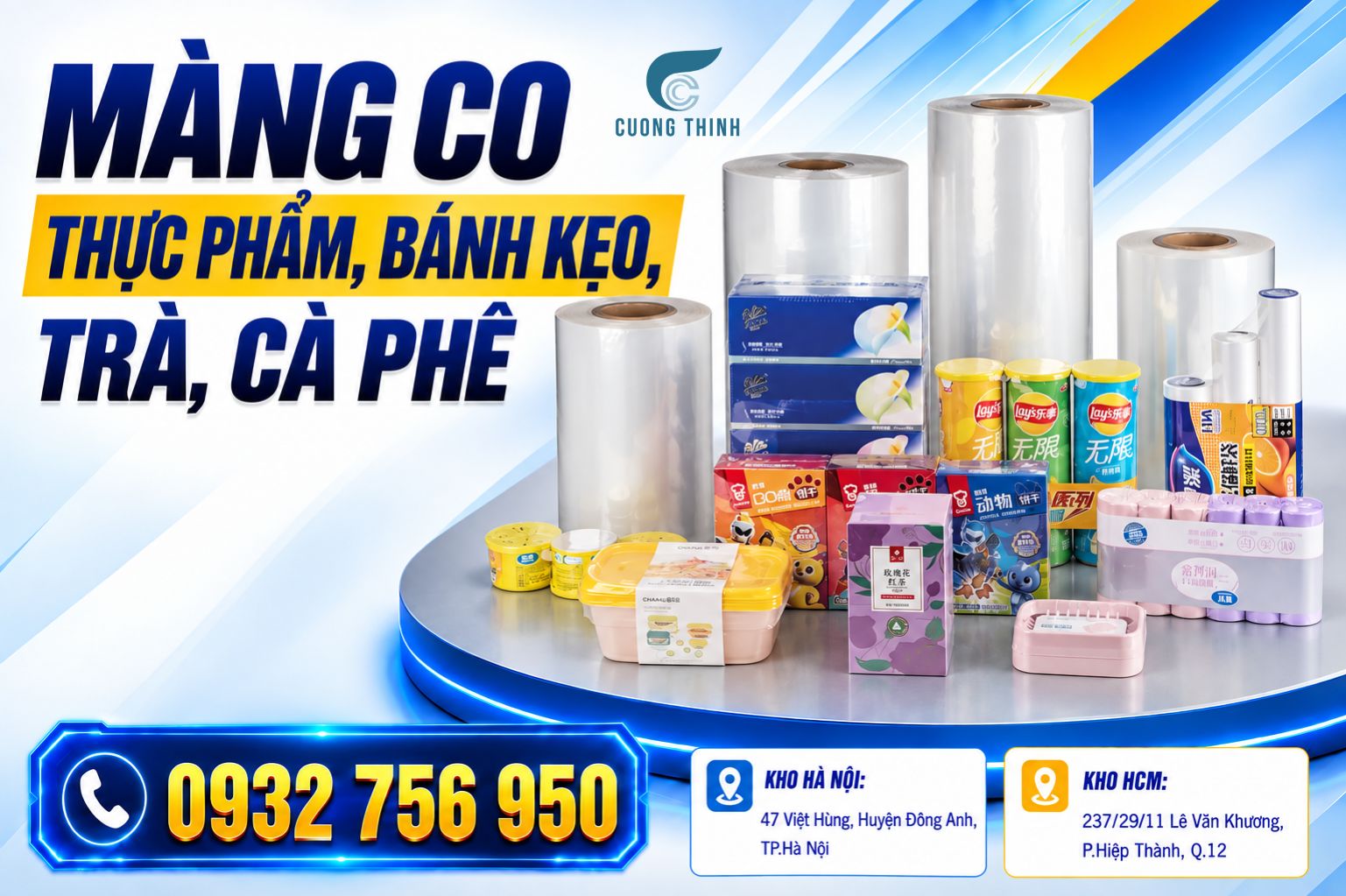 Màng gập đôi hai lớp