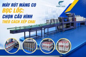Máy rút màng co bọc lốc