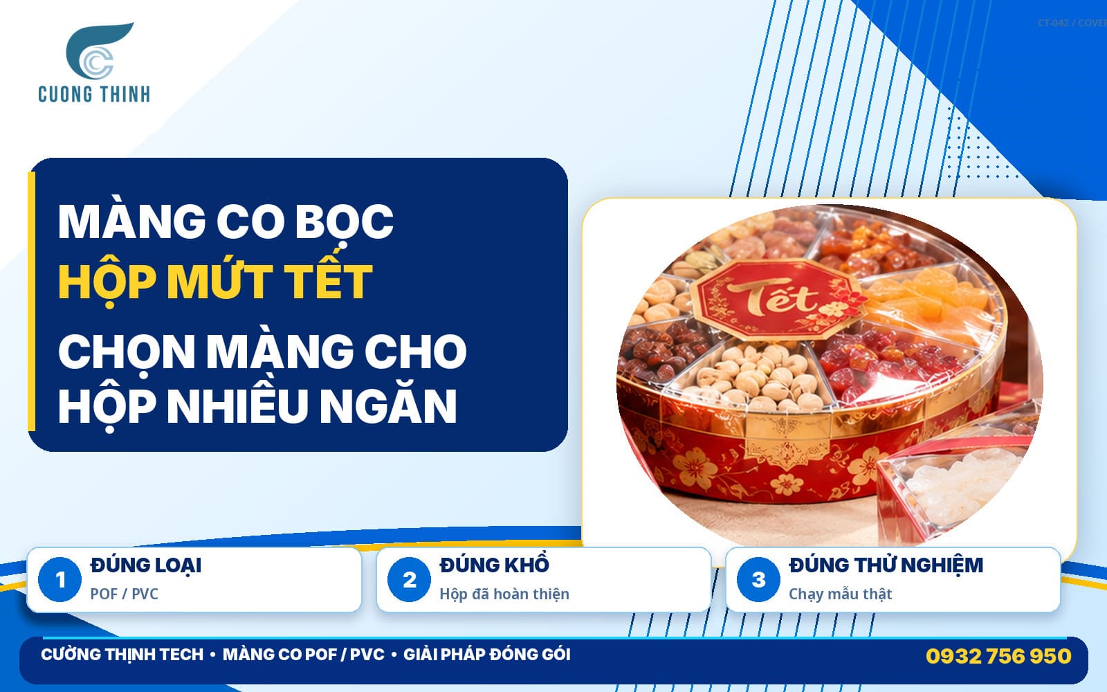 Màng Co Bọc Hộp Mứt Tết