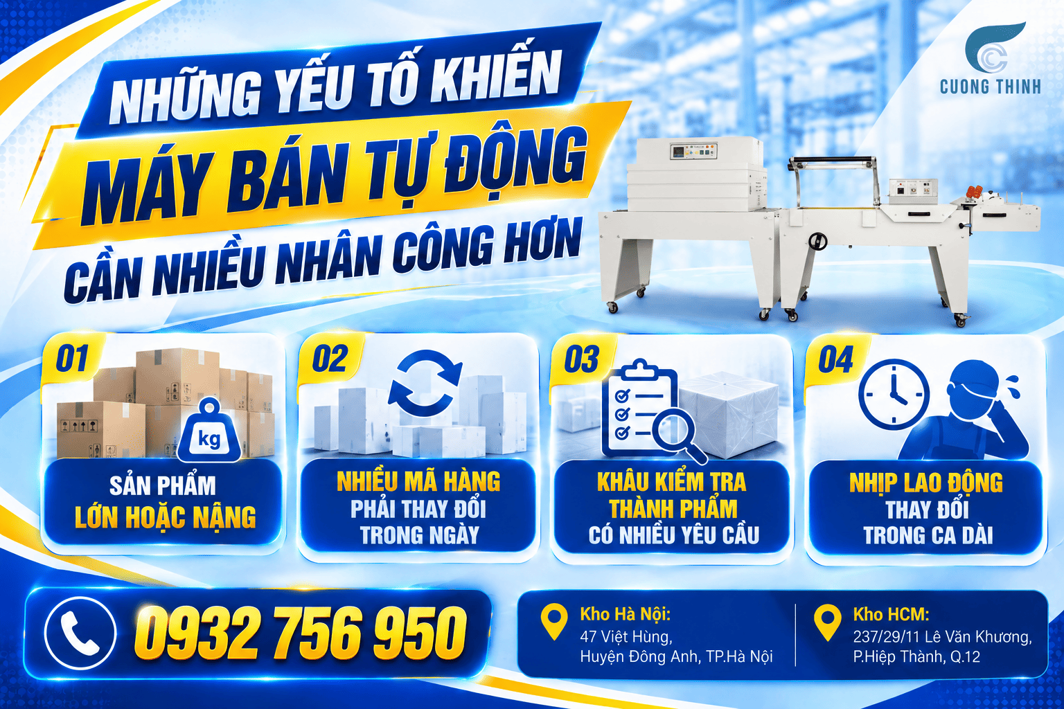Những yếu tố khiến máy bán tự động cần nhiều nhân công hơn