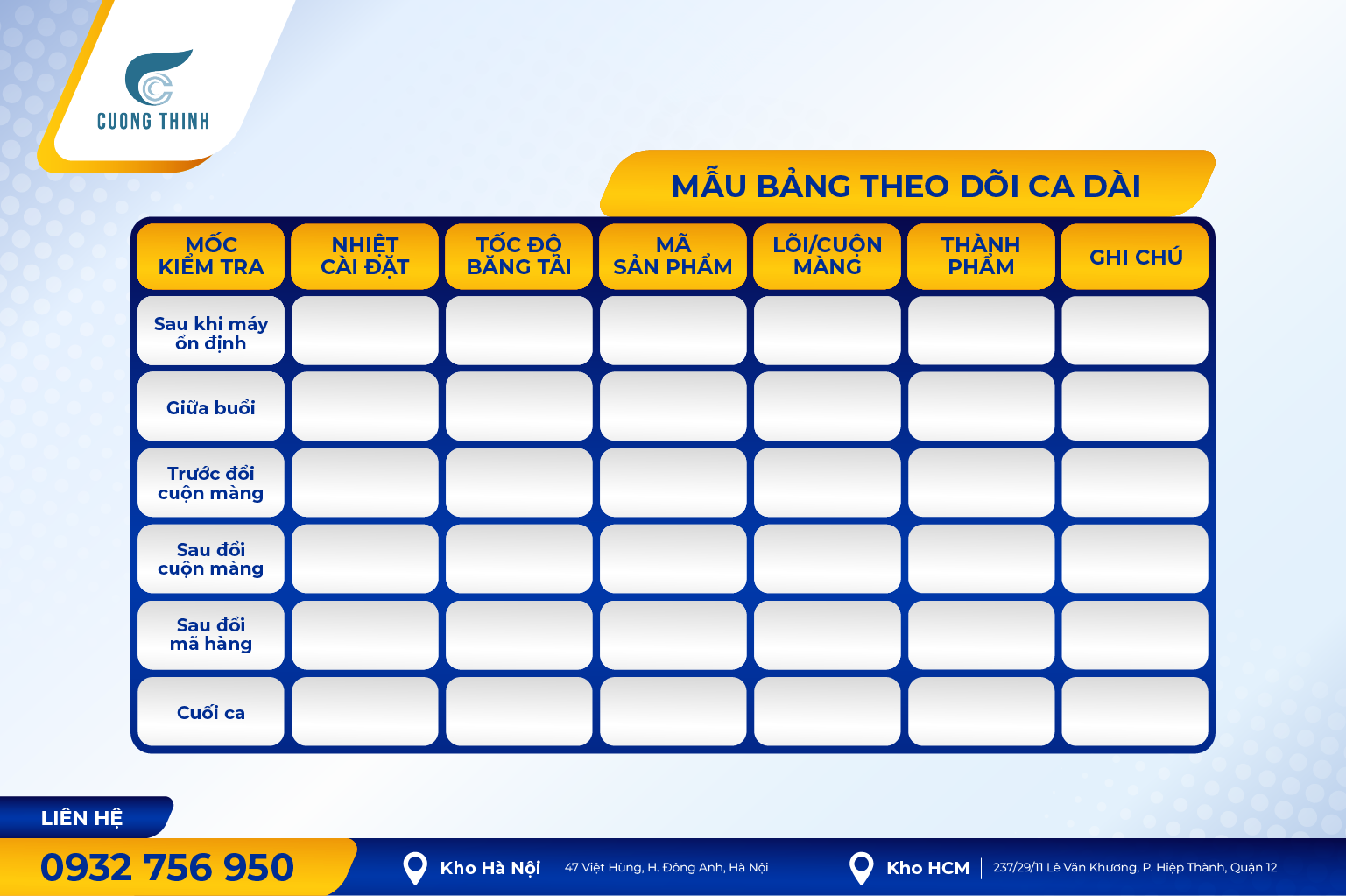 Theo dõi ca dài thế nào để không phải đoán?